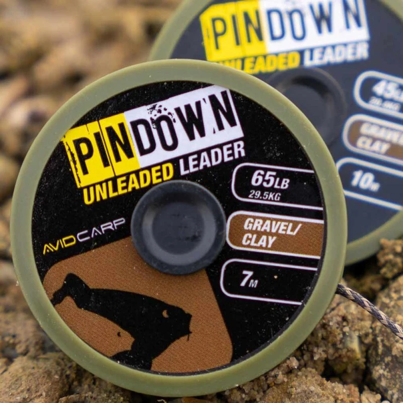 Avid Carp - Pin Down Unleaded Leader 65lb Gravel/Clay 7m 4 Avid Carp - Pin Down Unleaded Leader 65lb Gravel/Clay 7m – Bild 2