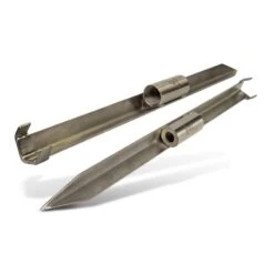 Black Cat - Edelstahl Rutenhalter