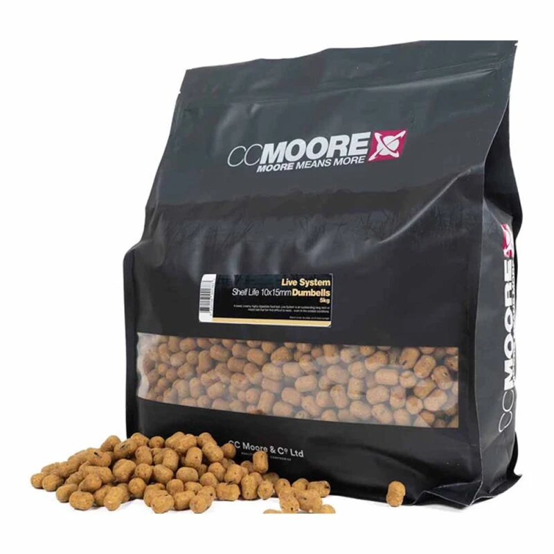 CC Moore - Live System Dumbell Boilies Shelf Life 5kg - 15x18mm 3 CC Moore - Live System Dumbell Boilies Shelf Life 5kg - 15x18mm