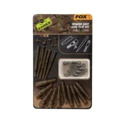 Fox - Edges Camo Power Grip Lead Clip Kit - Size 7