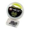 Fox Rage Predator - 49 Strand Steel Wire 29kgs/65lbs X 10m & Crimps Size 1 X 20