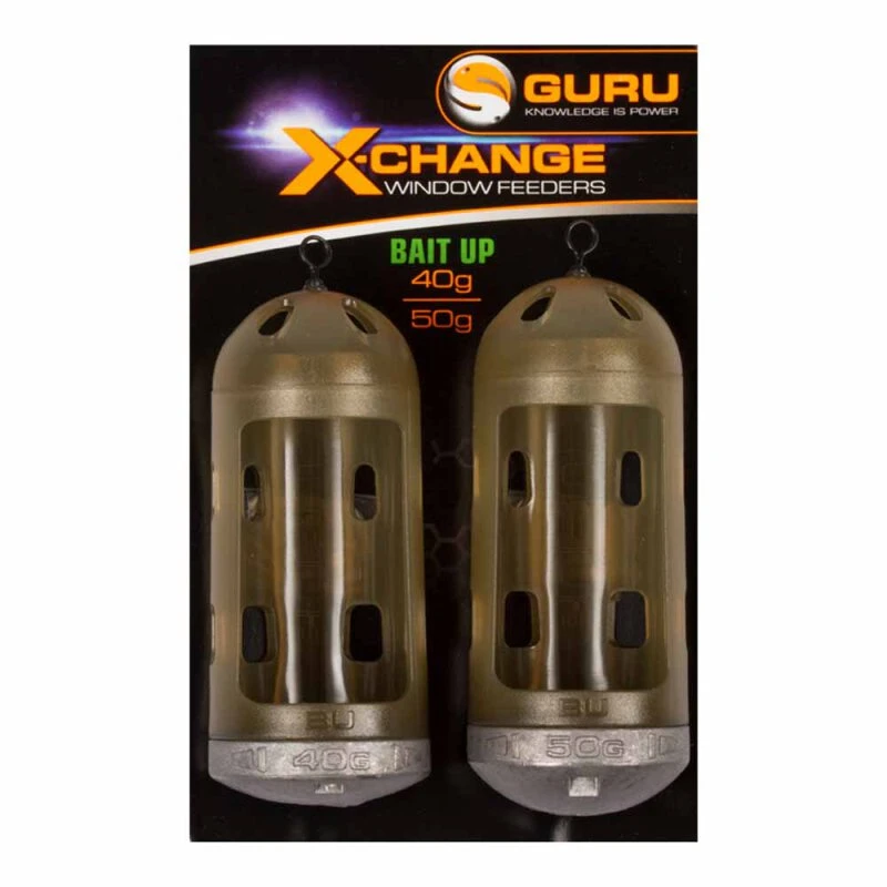 Guru - Bait Up Window Feeder - 40g +50 G 3 Guru - Bait Up Window Feeder - 40g +50 G