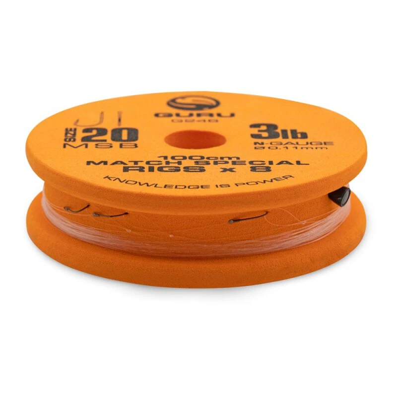 Guru - Match Special Rig 1m - 20 (0.11mm) 3 Guru - Match Special Rig 1m - 20 (0.11mm)