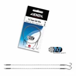 Jenzi - Singel Hook On 7x7 Super-Soft-Wire Leader