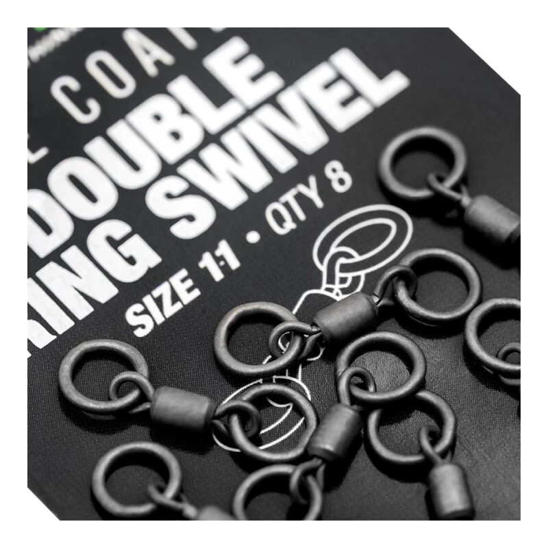 Korda - PTFE Double Ring Swivel - Size 11 4 Korda - PTFE Double Ring Swivel - Size 11 – Bild 2